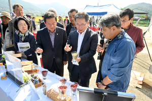 군위군청, '내고장 팥 교육' 지역민 호평