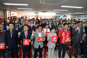 박용선 국힘 포항시장 후보 ‘용광로 선대위’ 출범