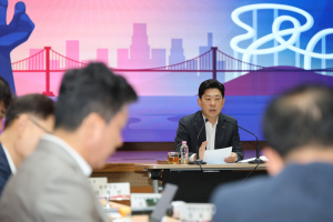 박용선 포항시장, 첫 확대간부회의…국비 확보·재난 대응 총력 주문